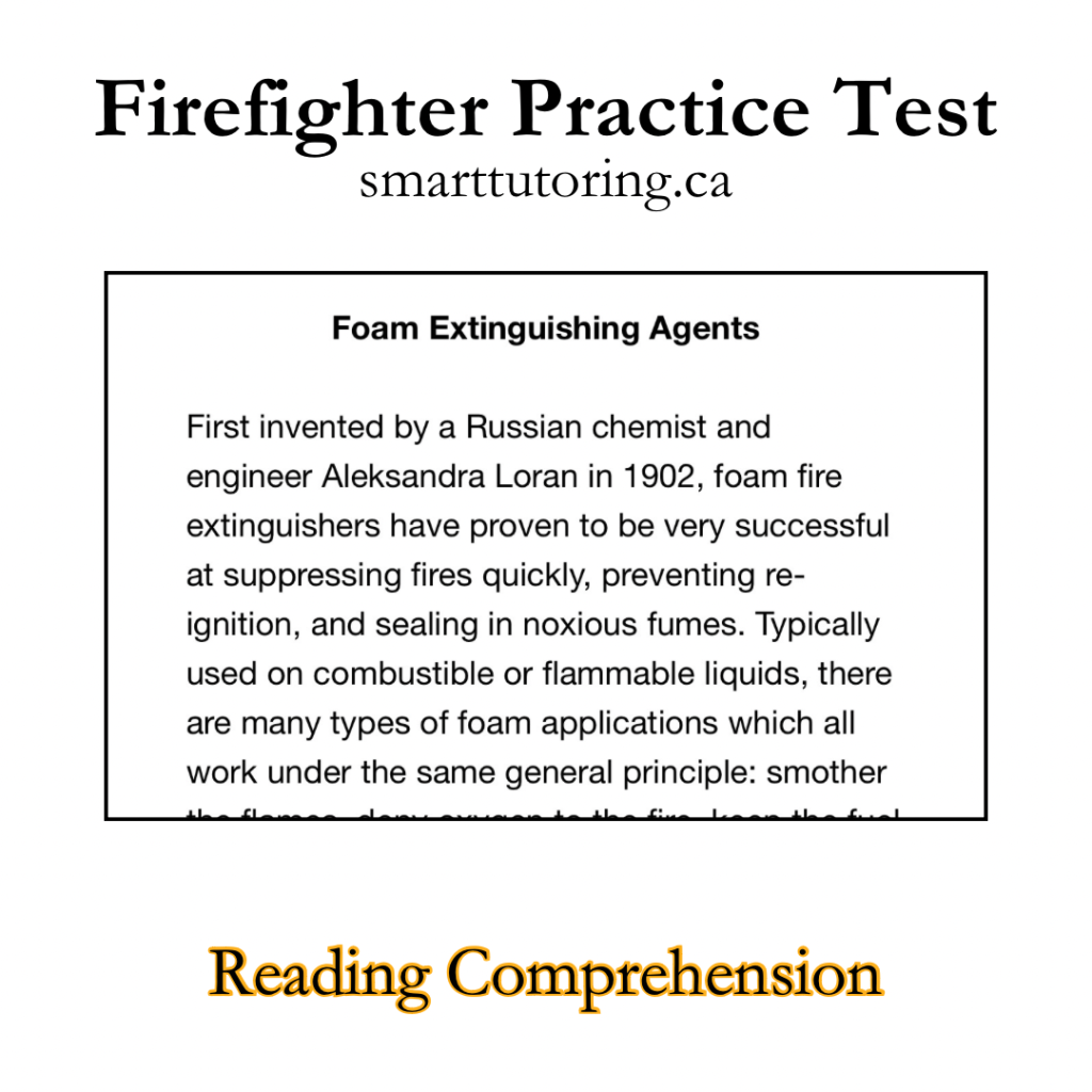 Firefighter Aptitude Test Preparation